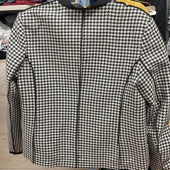 Scotch- Soda Houndstooth blazer- lined black trimming - Picture 2 of 9